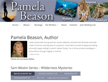 Tablet Screenshot of pamelabeason.com